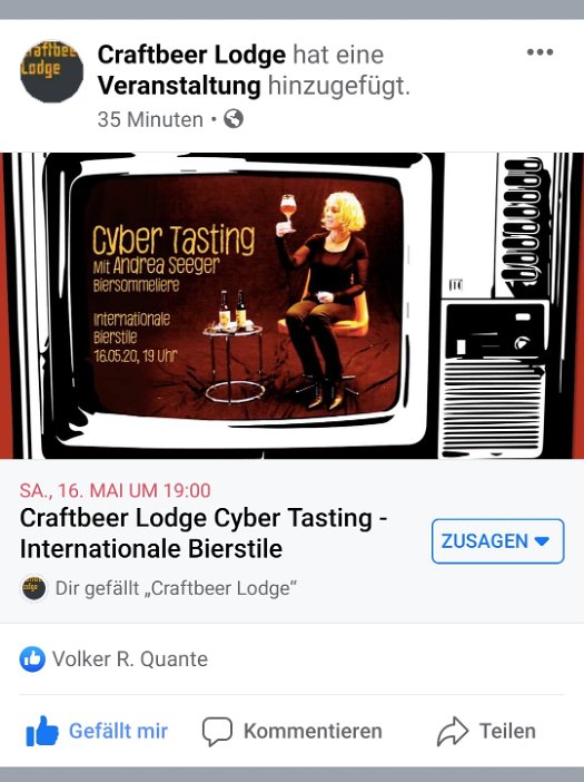 Cyber Tasting – Internationale Bierstile (1)