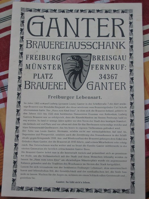 Ganter Brauereiausschank (1)