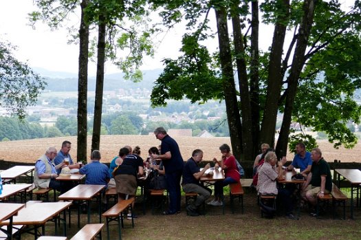 38 - Annafest im Biergarten der 'Schlossbrauerei Holnstein'
